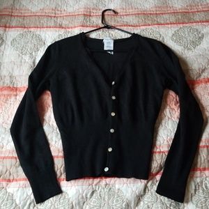 Black Button down blouse